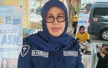 Hari Bhayangkara ke-80 dan HUT ke-55 Korpri, Bid Dokkes Polda Sulut Gelar Cek Kesehatan Gratis dan Vaksinasi HPV