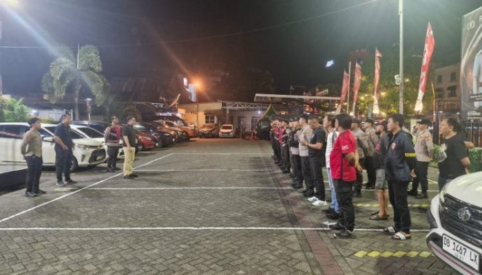 Apel KRYD Digelar, Polresta Manado Perkuat Patroli Antisipasi Gangguan Kamtibmas
