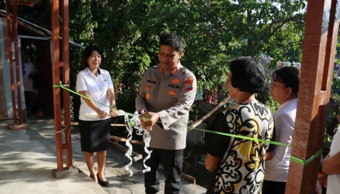 Hadirkan Harapan di Hari Bhayangkara ke-80, Polresta Manado dan Dinas Perkim Wujudkan Rumah Layak Huni untuk Warga Malalayang