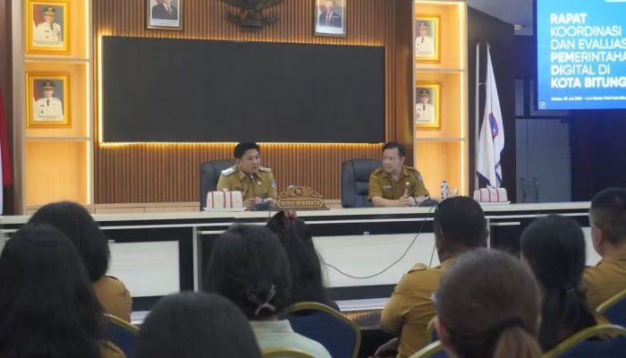 Rakor Pemerintahan Digital Dibuka, Wawali Randito Dorong Layanan Publik Cepat, Transparan dan Akuntabel