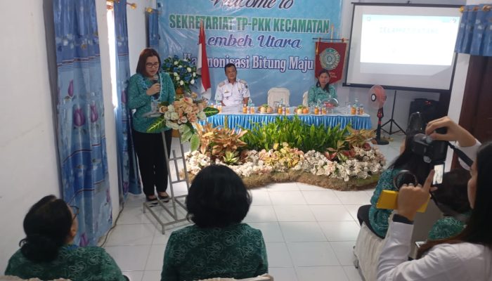 Jacinta Marybel Gumolung Dorong Lembeh Utara Tembus Lomba PKK Tingkat Provinsi