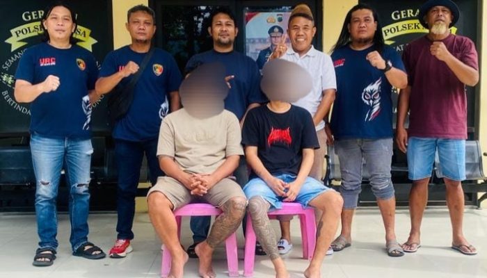 Aksi Cepat Aparat! Dua Terduga Pelaku Penganiayaan di Bitung Ditangkap