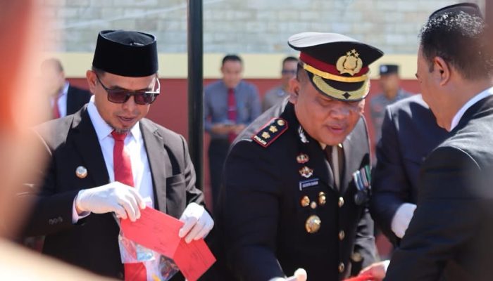 Hari Bhayangkara ke-80, Polres Bolmong Utara Musnahkan 755 Liter Cap Tikus dan Ratusan Obat Keras Hasil Operasi