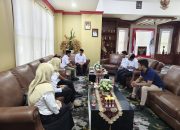 Bupati Sirajudin Lasena Terima Audiensi IKA-PMII Bolmut, Bahas Pelantikan Pengurus dan Jambore Pergerakan 2027