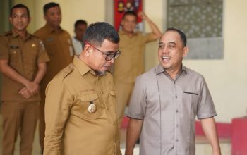 Bupati Bolmut Sirajudin Lasena Terima Kunjungan Silaturahmi Bupati Bolmong Yusra Alhabsyi