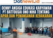 Komitmen Keselamatan Kerja, PT Battousai Ono Niha Gandeng CV Dvincen Jaya Gelar Pelatihan APAR