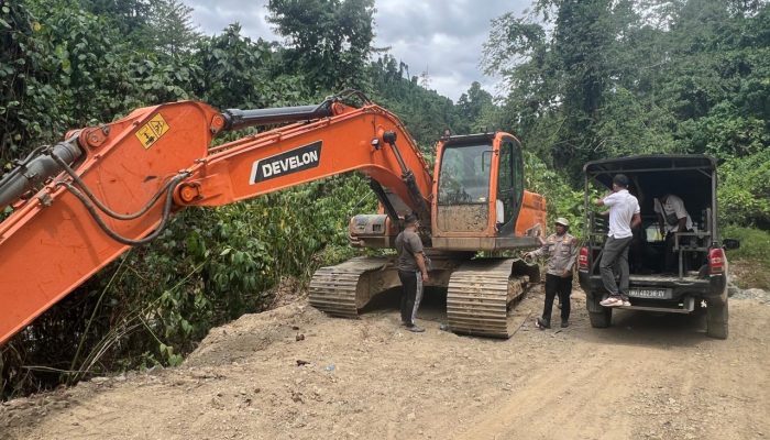 Polsek Bolangitang Data Enam Titik PETI di Hulu Bintauna, Polisi Tegaskan Tambang Emas Ilegal Akan Ditindak