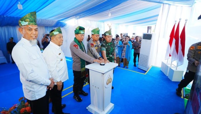 Kapolri Resmikan 80 Jembatan Merah Putih Presisi di Riau, Perkuat Akses Sekolah dan Dorong Ekonomi Desa