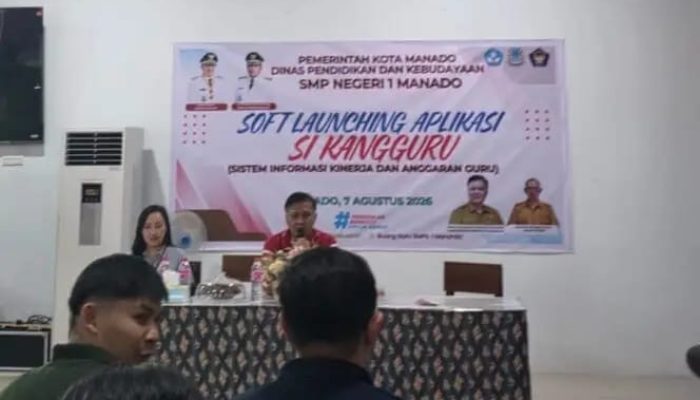 Soft Launching SI KANGGURU, Kadis Dikbud Manado Peter Assa: Tinggal Tunggu Perwako