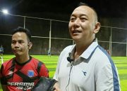 Semangat HUT ke-81 Kemerdekaan RI, Ditpolairud Polda Sulut dan Persma AllStar Adu Strategi di Mini Soccer