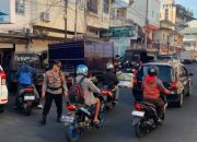 Polsek Wenang Tindak 54 Knalpot Brong, Pengendara Diminta Gunakan Knalpot Standar