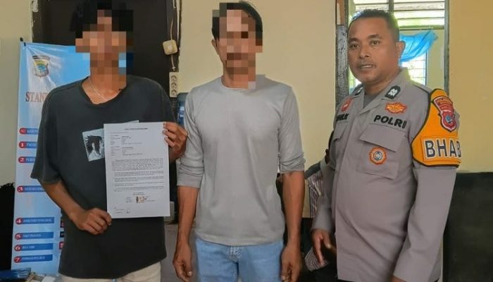 Polsek Wori Mediasi Kasus Penganiayaan, Berakhir Damai