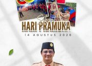Grevo Gerung Ucapkan Selamat HUT ke-65 Gerakan Pramuka, Ajak Pramuka Terus Berkarya