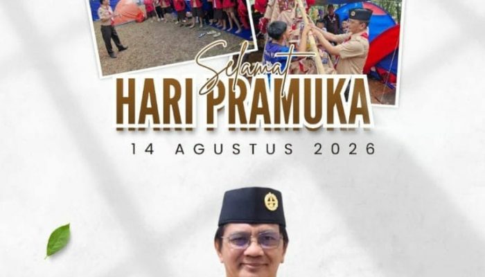 Grevo Gerung Ucapkan Selamat HUT ke-65 Gerakan Pramuka, Ajak Pramuka Terus Berkarya