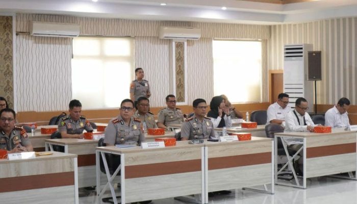Polresata Manado Ikuti Entry Meeting Pemeriksaan BPK RI Semester II 2026