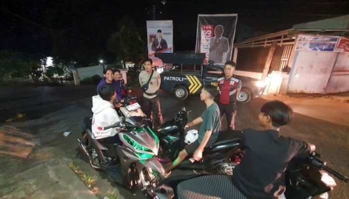 Program Si Bulan, Polsek Pineleng Sikat Potensi Gangguan Kamtibmas