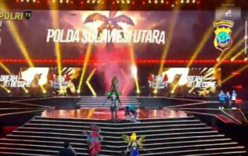 Polda Sulut Raih Juara 3 Defile Cosplay Character di Kapolri Cup E-Sports 2026