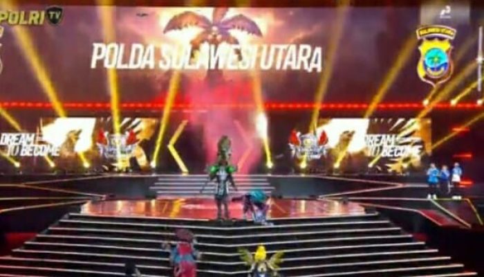 Polda Sulut Raih Juara 3 Defile Cosplay Character di Kapolri Cup E-Sports 2026
