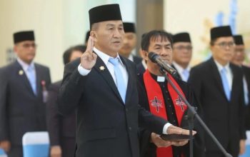Resmi Dilantik Gubernur YSK, Jahja Rondonuwu Targetkan Pendidikan Sulut Makin Berkualitas
