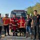 Polsek Malalayang Bersama Damkar Cepat Padamkan Kebakaran Alang-Alang di Lahan Reklamasi
