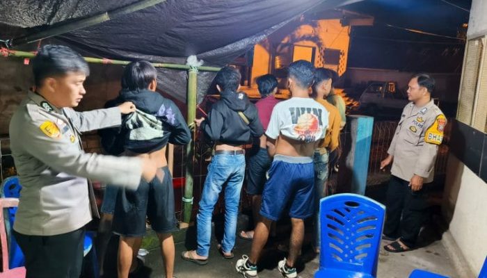 Polsek Singkil Sikat Pemabuk Jalanan, Lakukan Langkah Pencegahan Agar Kamtibmas Dipastikan Kondusif