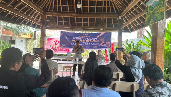 Kapolres Bitung Gelar Tatap Muka Bersama Wartawan, Perkuat Sinergi Jaga Keamanan Kota Lewat Pemberitaan 