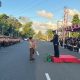 Kapolres Bitung Kobarkan Api Nasionalisme Lewat Upacara Taptu