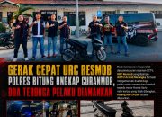 Dari CCTV hingga Informasi Warga, URC Resmob Bongkar Curanmor di Girian