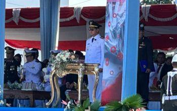 HUT ke-81 RI di Bitung Berlangsung Khidmat, Hengky-Randito Pimpin Dua Prosesi dan Paskibraka Tampilkan Formasi 81
