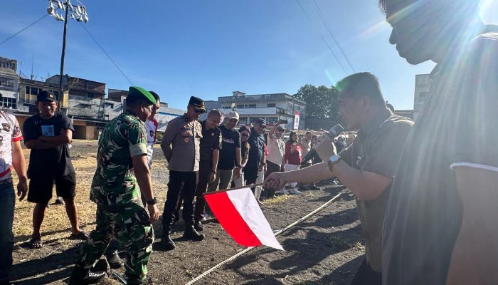 HUT RI ke-81, Pemkot Bitung Hidupkan Semangat Kemerdekaan di Pasar Cita
