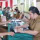 Persit Kodim 1310/Bitung Padukan Olahraga, Kebersamaan dan Kepedulian Kesehatan