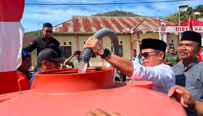 Bupati dan Wabup Boltara Tinjau Penyaluran Air Bersih untuk Warga Sidodadi dan Pangkusa