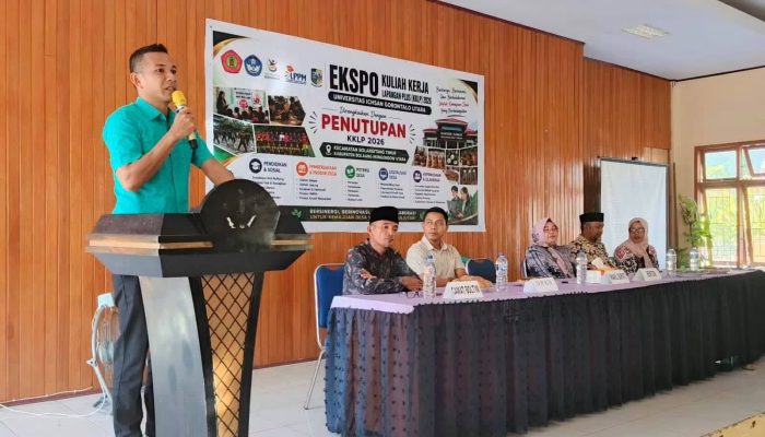 Wabup Boltara Hadiri Expo dan Penutupan KKLP Plus Universitas Ichsan Gorontalo Utara