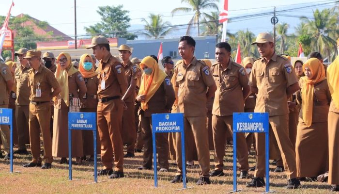 Sirajudin Ingatkan Pimpinan OPD Boltara Harus Tegas Tindak Penegakan Disiplin ASN