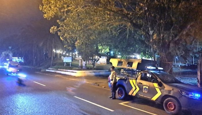 Wujud Nyata Program Silau Mata, Polsek Mapanget Perkuat Kehadiran Polisi di Jalan A.A. Maramis