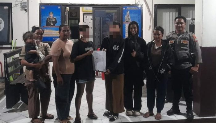 Polsek Mapanget Mediasi Dugaan Penganiayaan, Kedua Pihak Sepakat Berdamai