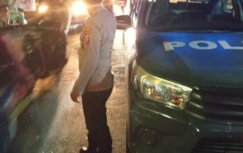 Polsek Wenang Gelar SILAUMATA, Polisi Atur Lalu Lintas dan Ingatkan Pengendara Tertib Berlalu Lintas