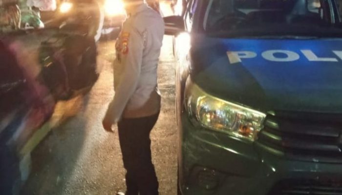 Polsek Wenang Gelar SILAUMATA, Polisi Atur Lalu Lintas dan Ingatkan Pengendara Tertib Berlalu Lintas