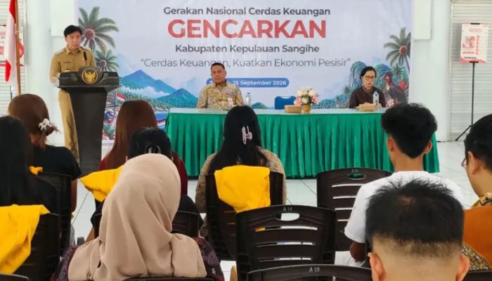 Dukung Nelayan Perbatasan Cerdas Finansial, OJK dan Bank SulutGo Gelar GENCARKAN 2026 di Sangihe