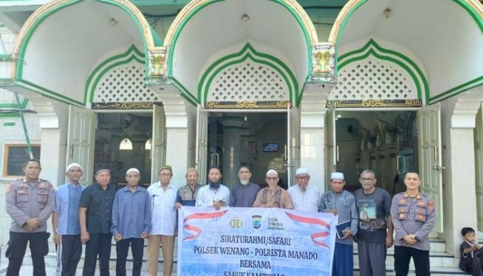 Polsek Wenang Perkuat Sinergitas Kamtibmas Bersama Tokoh Agama