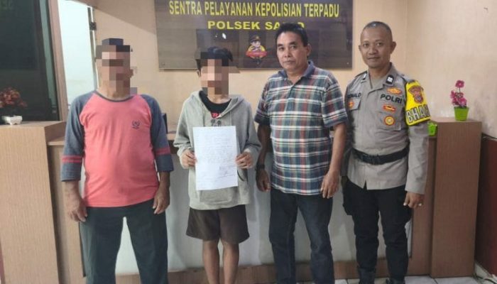 Polsek Sario Kedepankan Problem Solving, Perselisihan Orang Tua dan Anak Diselesaikan Secara Kekeluargaan