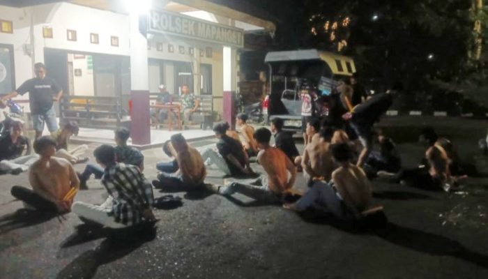 Atasi Keributan di Paniki Satu Memanas, Polisi Amankan 22 Orang