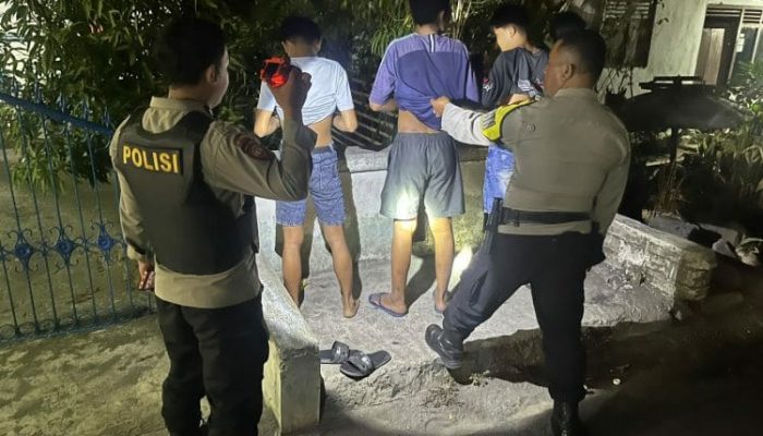 Program SIBULAN Polresta Manado Sasar Wori, Polisi Cegah Gangguan Kamtibmas di Malam Hari