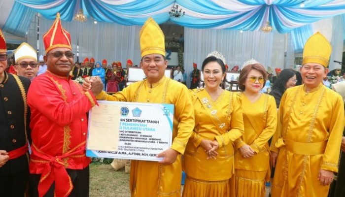 Hadiah Terindah Hut ke 62 Sulut: Gubernur Yulius Selvanus Amankan 69 Aset Tanah Pemprov