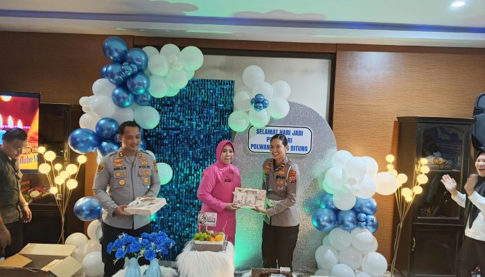 Polwan Polres Bitung Rayakan Hari Jadi ke-78, Kapolres: Jadilah Teladan bagi Masyarakat