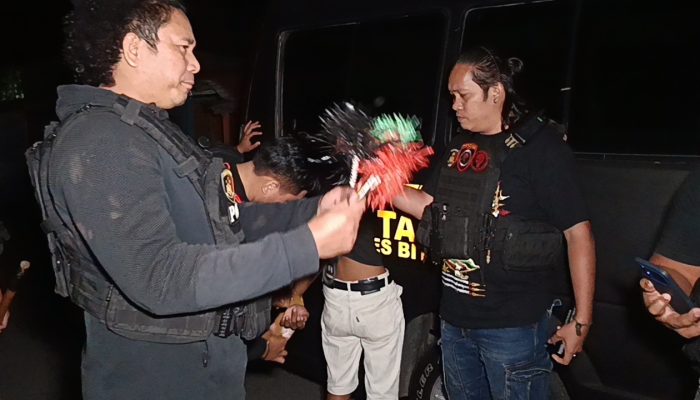 Bawa 8 Panah Wayer dan Pelontar, Remaja 14 Tahun Diamankan Tim Tarsius di Pasar Tua