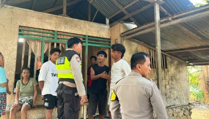 Keributan Warga di Desa Lansa Berakhir Damai, Polsek Wori Lakukan Mediasi
