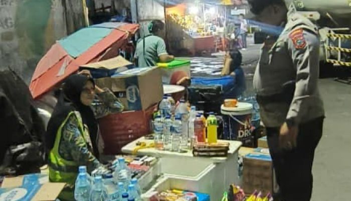 KRYD Polsek Kawasan Pelabuhan Manado, Cegah Gangguan Kamtibmas di Area Pelabuhan