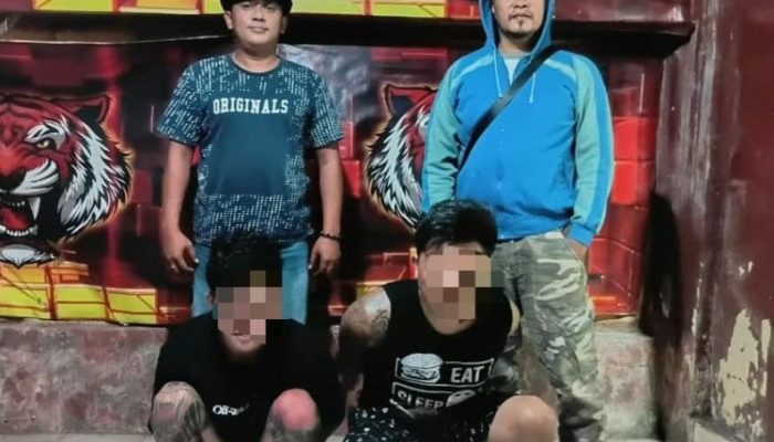 Polsek Malalayang Amankan Dua Terduga Pelaku Penganiayaan dengan Sajam di Kleak