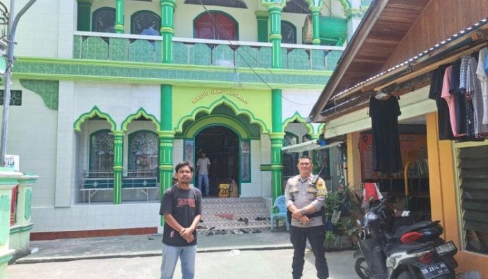Polsek Tuminting Amankan Salat Jumat di Empat Masjid, Situasi Kondusif